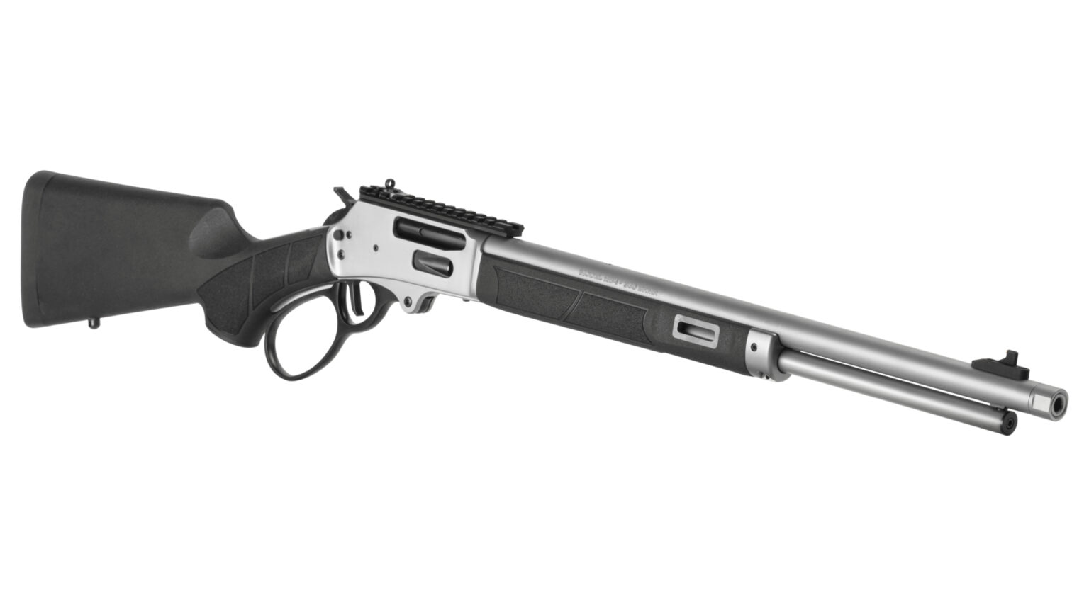 First Look: Smith & Wesson Model 1854 Lever-Action Rifle in 360 Buckhammer First Look: Smith & Wesson Model 1854 Lever-Action Rifle in 360 Buckhammer