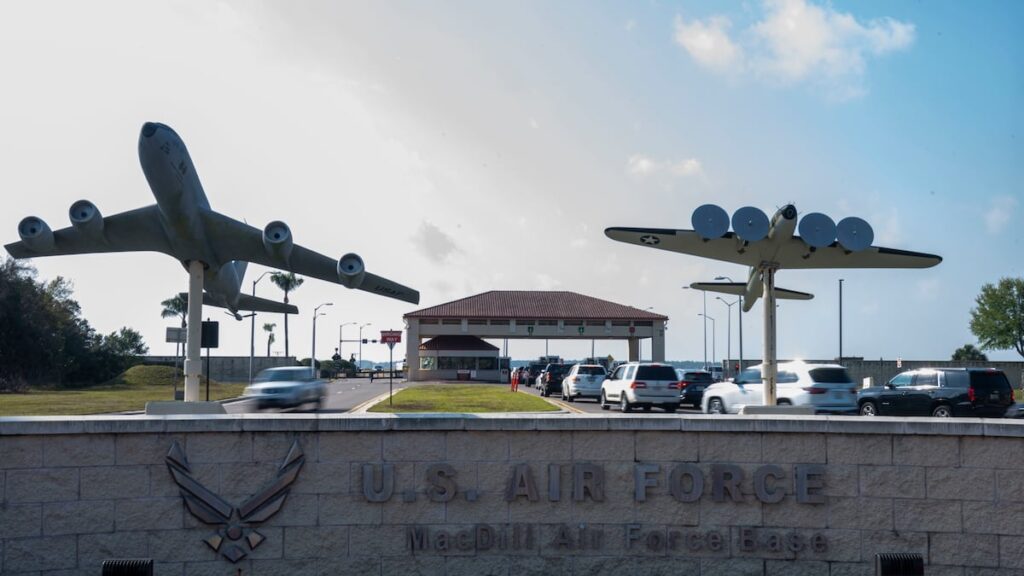 MacDill Air Force Base in Tampa under shelter-in-place order
