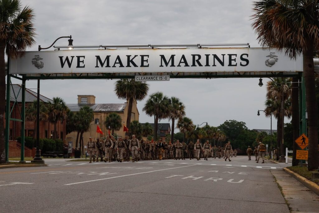 Marines warn of ICE presence at Parris Island boot camp events