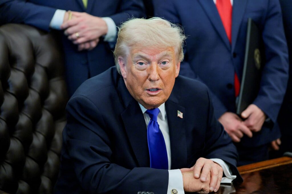 Trump says ‘probably’ when asked if he might pull US troops out of Italy, Spain