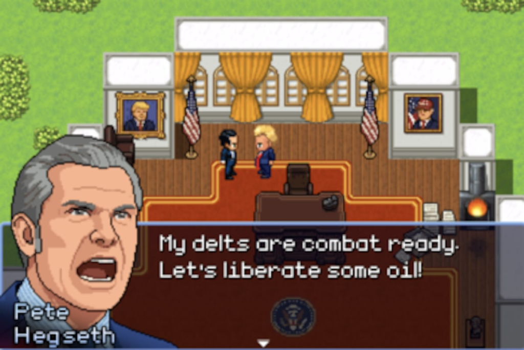 Arcade games satirizing Iran war appear at DC War Memorial Arcade games satirizing Iran war appear at DC War Memorial
