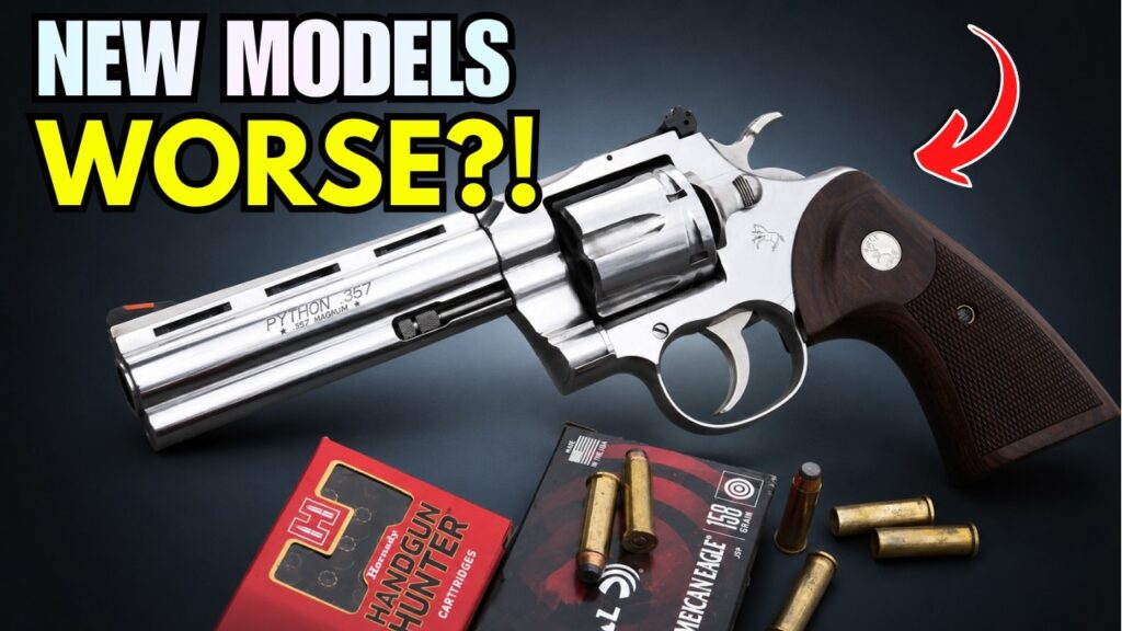 Why So Many New Revolvers Feel Worse Than 30-Year-Old Guns