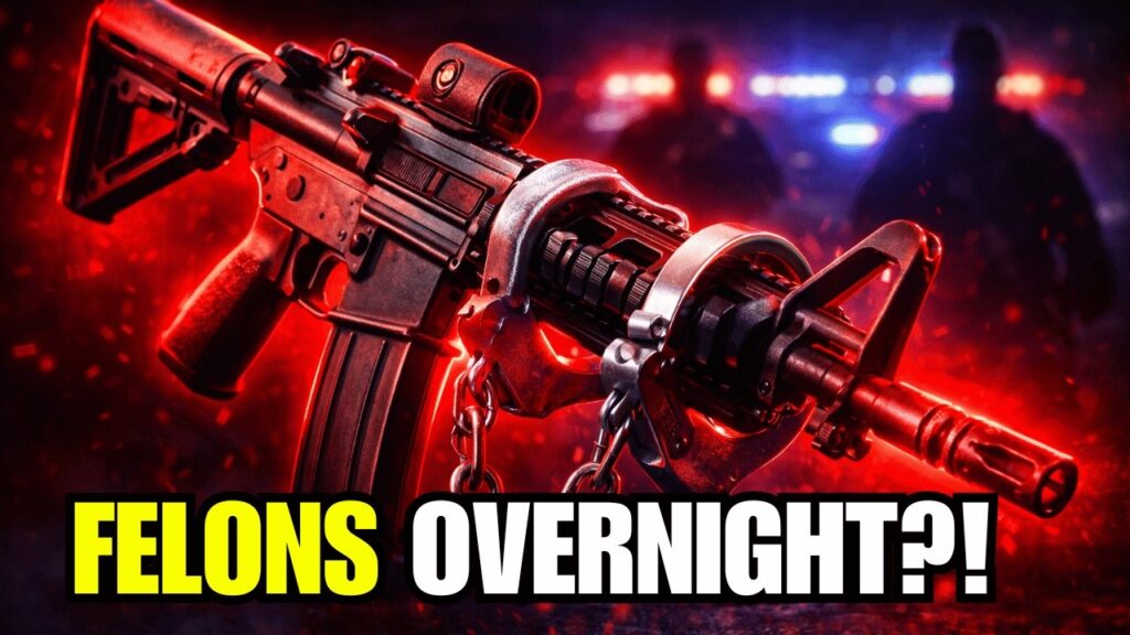 The ATF Just Turned Millions of Gun Owners into Felons‑ AGAIN