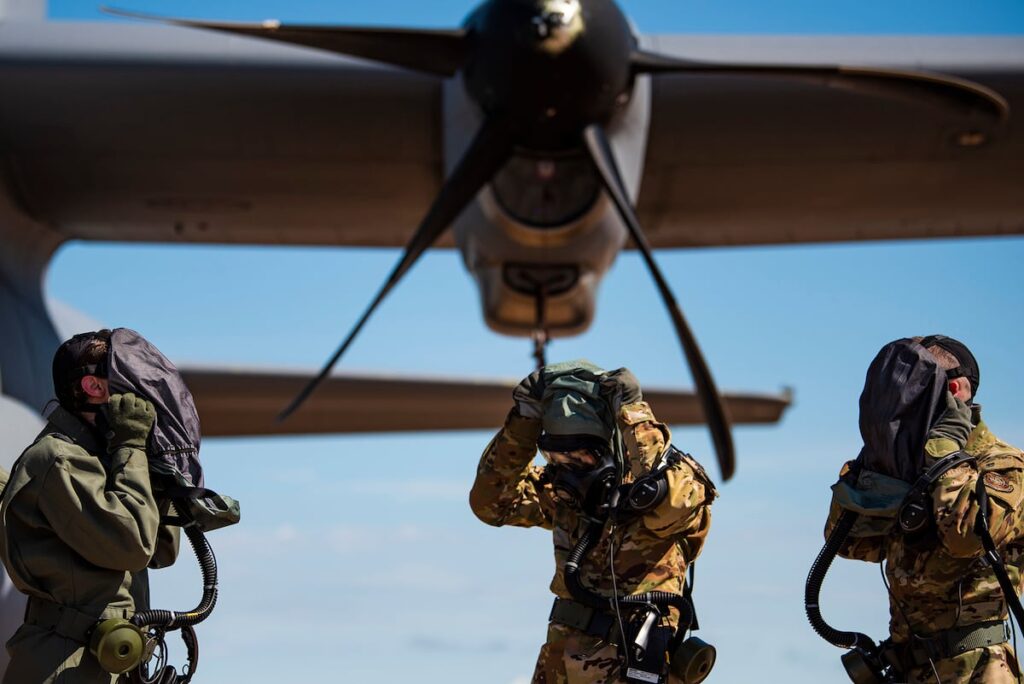 Airmen, guardians must complete gask mask seal tests before end of year Airmen, guardians must complete gask mask seal tests before end of year