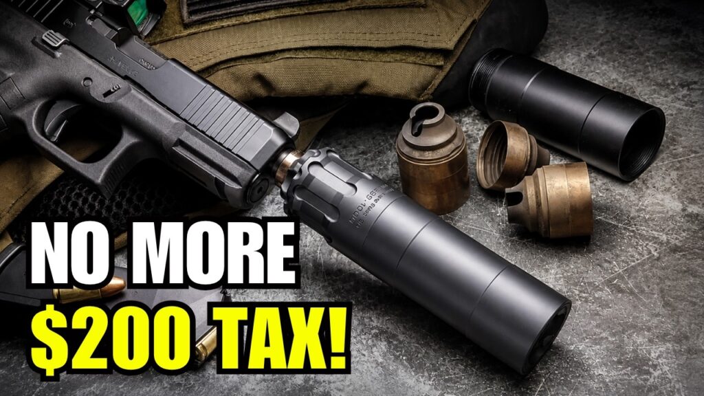 6 Suppressors Everyone Is Buying Now That The 0 Tax Is Gone!
