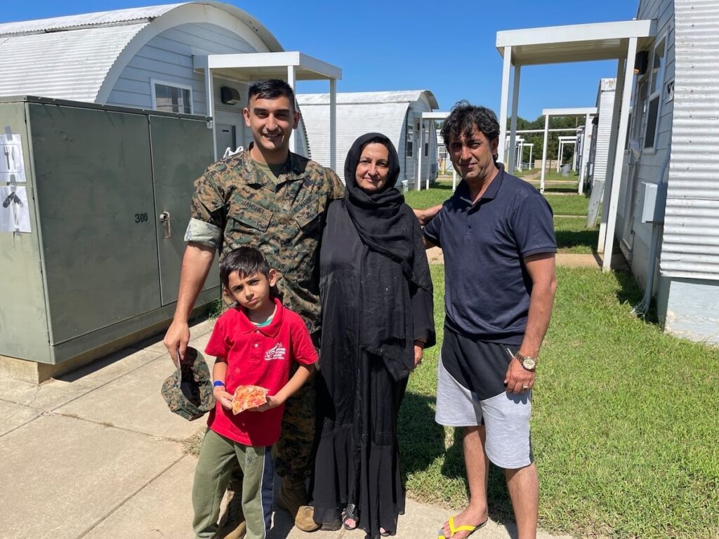 Hundreds of US military family members trapped at camp facing closure, group says