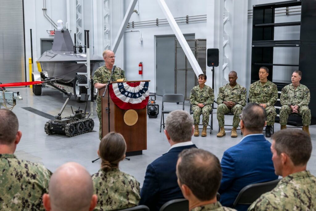 US Navy stands up hub to prepare unmanned systems for combat