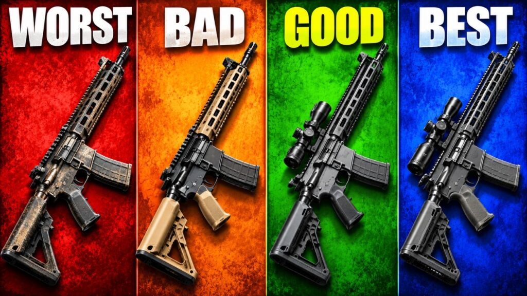 AR-15 Brands Ranked BEST To WORST In Build Quality!