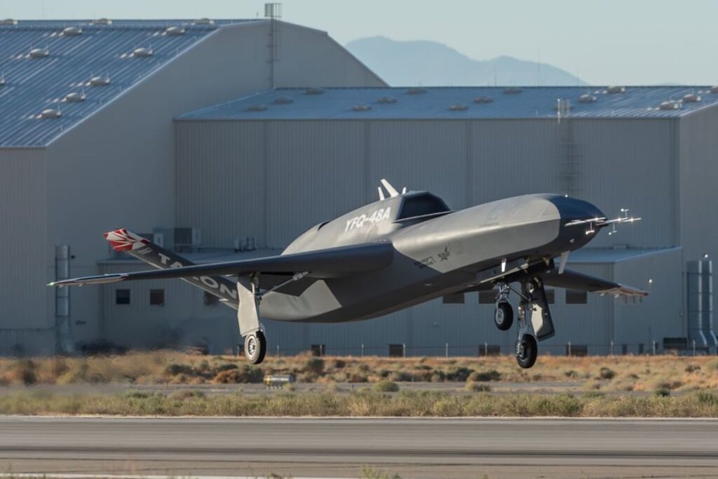 Northrop Grumman’s YFQ-48A CCA completes first fully autonomous flight